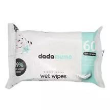 Dada Muma Baby Wipes (Pack 60) - DM1010 | In Stock