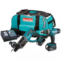 Makita DLX2025T cordless combo kit | Quzo UK