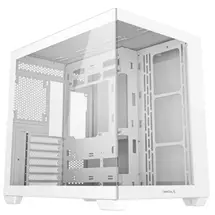 DeepCool CG530 DualChamber Computer Case, Tempered Glass Panels,