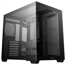 DeepCool CG530 DualChamber Mid Tower Case, Tempered Glass Panels,