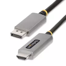 StarTech.com 6ft (2m) DisplayPort to HDMI Adapter Cable, 8K 60Hz, 4K