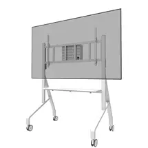 Neomounts FL50-575WH1 TV trolley 65-110" - fast installation - TÜV