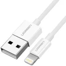 Ugreen cable USB 2.0 A lightning 2m, 5V/2.4A iPhone 7 / 7plus / 6S/ 6