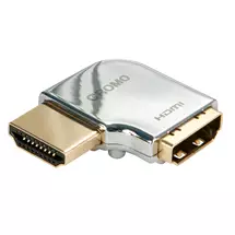 Lindy CROMO HDMI Male to HDMI Female 90 Degree Right Angle Adapter