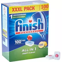 Finish Powerball Allinone Dishwasher Tablets Lemon + 3 Free Ultimate