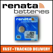 Renata | 1 x Renata 321 Watch Battery 1.55v SR616SW  Official Renata Watch