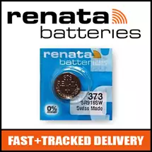 Renata Watch Batteries | 1 x Renata 373 Watch Battery 1.55v SR916W  Official Renata Watch
