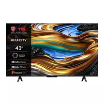 TCL 43P755K TV 109.2 cm (43") 4K Ultra HD Smart TV Wi-Fi Black