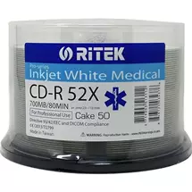 Ritek Medical Pro 50PK CDR 52X 700MB/80Min (Directive 93/44/EEC and