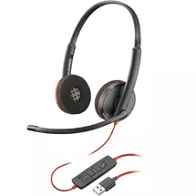 POLY Blackwire C3220 USBA Black Headset (Bulk). Product type: Headset.
