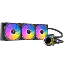 Antec Vortex Lum 360 ARGB Processor Liquid cooling kit 12 cm Black