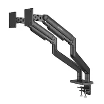 Manhattan Dual Desk Mount for TV & Monitor Mounts (Full Motion