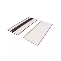 Beaverswood Magnetic Ticket Holder (Clear) With Card Insert (White)