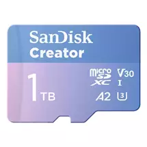 Memory Cards | SanDisk Creator 1 TB MicroSDXC UHS-I Class 10 | In Stock