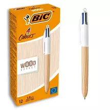 BIC 508964 ballpoint pen Black, Blue, Green, Red Multifunction