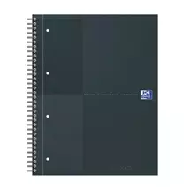 Oxford International writing notebook A4+ 80 sheets Black