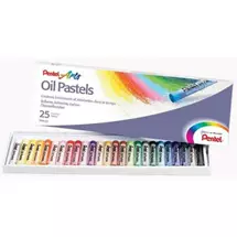 Pentel 0100525 pastel Oil pastel Multicolour 25 pc(s)