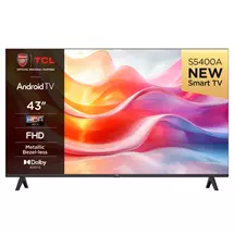 43 to 49 Inch TV | TCL S54 43S5400AK TV 109.2 cm (43") Full HD Smart TV Wi-Fi Black