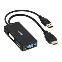 Lindy HDMI to DisplayPort, DVI and VGA Converter | In Stock