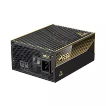 MSI MEG Ai1600T PCIE5 power supply unit 1600 W 24-pin ATX ATX Black