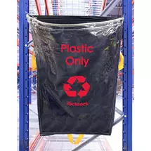 Racksack Hearwearing and Reusable Plastic Only Sack 160 Litre Capacity