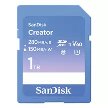 Sandisk  | SanDisk Creator 1 TB SDXC UHS-II Class 10 | In Stock