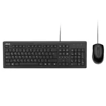 Asus U2000 Copilot Wired Keyboard and Mouse Desktop Kit, USB, 1000