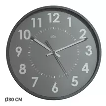 Cep | CEP Orium by Cep Silent Quartz Wall Clock 300mm Grey - 2112450361