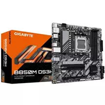 GIGABYTE B850M DS3H Motherboard  AMD Ryzen 9000 Series CPUs, 16+2+2