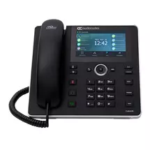 AudioCodes C450HD IPPhone PoE GbE black with integrated BT and Dual