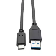 Tripp Lite U428006 USBC to USBA Cable (M/M), USB 3.2 Gen 1 (5 Gbps),