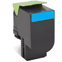 Lexmark 80C2XCE toner cartridge 1 pc(s) Original Cyan