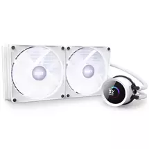 NZXT Kraken 280 RGB Processor Allinone liquid cooler 14 cm White 1