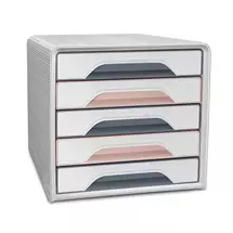 CEP Mineral by Cep Smoove 5 Drawer Unit Assorted Colours - 1071111681