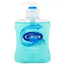 Carex Original Antibacterial Hand Wash Pump Top Bottle 250ml (Pack 6)