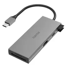 USB Hubs | Hama 00200110 laptop dock/port replicator USB 3.2 Gen 1 (3.1 Gen 1)