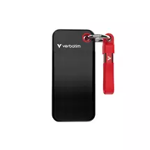m.2 SSD | Verbatim Pocket SSD USB 3.2 Gen 2 2TB Black/Red | In Stock