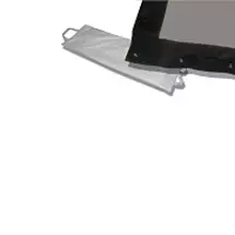 Sapphire | Sapphire AV SFFS203RP-WSF-Fabric projection screen material Rear Grey