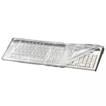 Hama 00113818 equipment dust cover Keyboard dust cover Transparent
