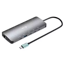 itec Metal USBC Nano 3x Display Dock, 2x HDMI 1x USBC video + Power