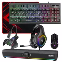 Marvo Scorpion 6Product Gaming amp; Streaming Bundle featuring 80% TKL