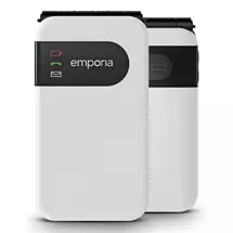 Emporia SIMPLICITYglam.4G 7.11 cm (2.8") White Senior phone