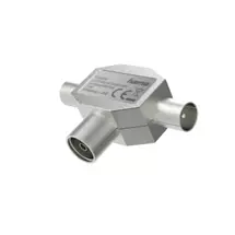 Hama | Hama 00205236 cable splitter/combiner Silver | Quzo UK