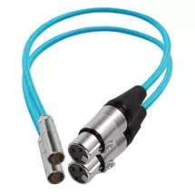 Kondor Blue KB-MXLRM-F16 audio cable 0.4 m XLR mini XLR (3-pin)