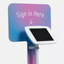 Bouncepad Floorstanding with Branding Board and USB Cable | Covered