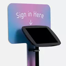 Bouncepad Floorstanding with Branding Board and USB Cable | Covered