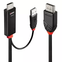 Lindy | Lindy 1m HDMI to DisplayPort Cable | In Stock | Quzo UK