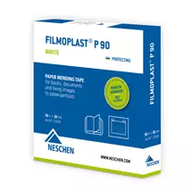 Adhesive Cover Films | Neschen FILMOPLAST P 90 White 50000 x 13 mm | In Stock