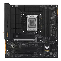 ASUS TUF GAMING B760MBTF WIFI D4, Intel, LGA 1700, Intel® Celeron®,