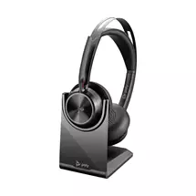Poly | POLY Voyager Focus 2-M USB-C-C Headset USB-C/A Adapter Charging Stand